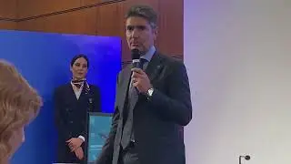 Andrea Benassi - DG ITA Airways - conferenza stampa TTG Travel Experience