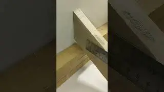 Wood Cutting Hack you should know 💡 #carpentrytips #WoodCutting