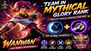 19 Kills!! Global Wanwan New Beat Build To Hard Carry Your Team In Mythical Glory Rank~ MLBB