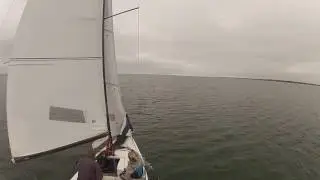 Windward gennaker drop J70 - Deckchute by Downwind