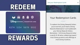 How to Redeem Disney Rewards Dollars with Disney&reg; Visa&reg; Card