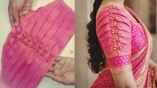 Sleeve Design 2026 for beginners #diy #blousedesign  #fashion #blouse #sewing #sewingtips #chudidhar