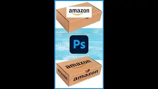 How to place a logo on Packaging Carton Box in Photoshop #shorts