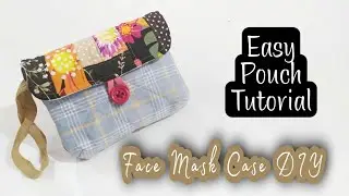 MASK CASE DIY | Easy Pouch Tutorial @AyarantutorialDIY