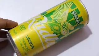 #Amazon #Kingfisher Radler - Lemon - Non-Alcoholic Malt #Drink    ||#Unboxing & #Review  in #Telugu