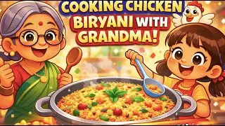 A Magical Cooking #granddaughters #GrandmaCooking #CartoonStory #cartoon FamilyStory #funnycooking