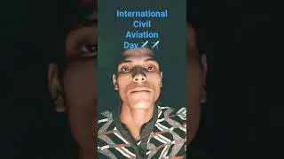 Happy International Civil Aviation Day|7th December|Anmol Dubey Shorts|#ytshorts #shorts #anmoldubey