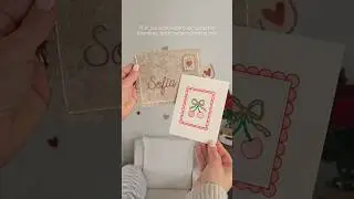 Cherry Stamp Watercolor Card Made with @Cricut #cricutmade #cricut