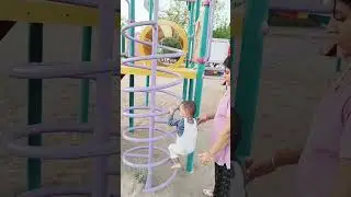 Our son-Pranav Midun with his amazing climbing skills