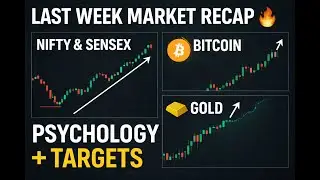 LAST WEEK MARKET RECAP 🔥 | NIFTY, SENSEX + BITCOIN & GOLD TARGETS | Mr A&rsquo;s Deck