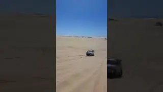 4wd Stockton Beach - Failed dune climb