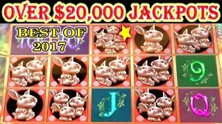 ⭐️ WHAT A YEAR BEST OF 2017 HUGE JACKPOT HANDPAYS OVER $20000 PT 2 ⭐️ HIGH LIMIT SLOT MACHINE