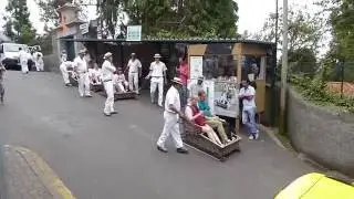 Madeira Wicker Toboggan Sled Ride