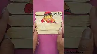 Mighty Raju drawing on stick😱 #shorts #viral #youtubeshorts #mighty #mightyraju #cartoon #art
