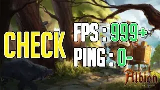 Albion Online - How to check FPS/Ping