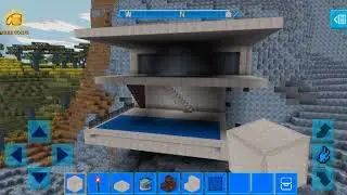 MODERN CLIFF HOUSE | Game RoboCraft: Building & Survival Craft - Robot World