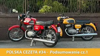 Polska Cezeta #34 Projekt Odbudowy - Podsumowanie cz.1 Cezeta jeździ !!!