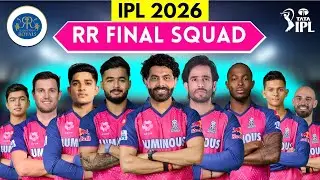 IPL 2026 | Rajasthan Royals Final Squad | RR Squad for IPL 2026 | RR Players List for IPL 2026