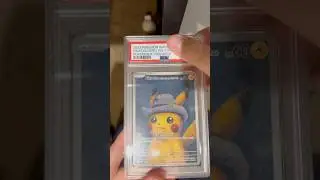 Pokemon: Grey Felt Hat Pikachu PSA Grade Reveal  (Van Gogh) #pokemon #pikachu