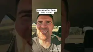Commercial Real State lesson learn from the week #2