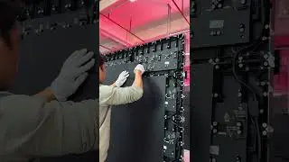 Removable indoor COB LED display that can be used with touch screen #leddisplay #indoorledscreen