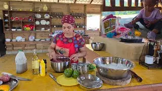 Así Curamos la Carne con Sal Entera. LEILA COLANDO CAFÉ. Comida Típica La vida del campo.