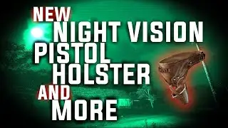 SCUM Game Update 0.4.9 - Pistol Holsters, NVG's, and MORE!