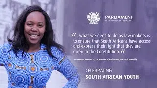 Ms Hlomela Bucwa DA MP, National Assembly on Youth Day 2017