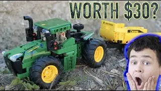 Обзор трактора LEGO Technic John Deere 9620R 4WD