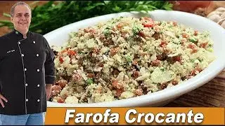 Farofa Crocante - Chef Taico