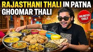 GHOOMAR TRADITIONAL THALI AND RESTAURANT IN PATNA || VLOG WALA ASHUTOSH RAJ 
