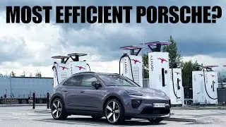 Porsche Macan 4 | RANGE TEST @120KPH (75MPH)