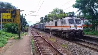 16565 Yeswantpur Mangalore Central weekly express | Krishnarajapuram WAP7