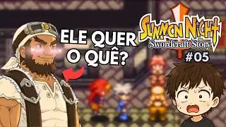 O Mestre dos Craftlords chega! (e o Bron quer a M&Atilde;E do prota??) - Summon Night: Swordcraft Story #05