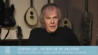 Knee Replacement Surgery Patient Testimonial, Eric S. Millstein, MD