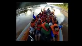 Unique Travel Pros take on the World's Widest Waterfall