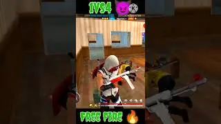 1vs4💀OMG what a clutch 👿🥷#yashgaming #ffshorts #freefireindia #freefiremax #shorts