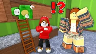JJ hides Mikey from His Mom ?! (Maizen Roblox)