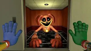 I Found DOGDAY IN THE ELEVATOR IN LIMINAL HOTEL | Garry's Mod | Poppy Playtime