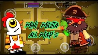 first Mini militia all maps || warrior firefly