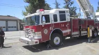 Pierce Aerial Ladder Fire Truck - Auction