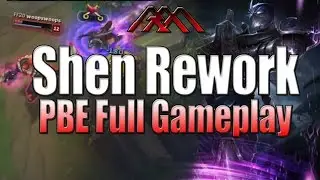 Shen Rework - Top Lane Gameplay - League of Legends