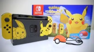 HANDS ON! Nintendo Switch Pikachu & Eevee Edition [Let’s Go, Pikachu!] UNBOXING