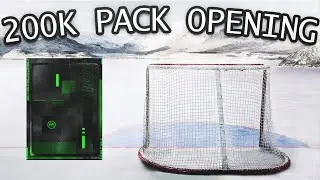 HUGE 200K PACK OPENING THESE PACKS ARE GOOD! NHL 21 HUT