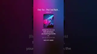 Only You - vocalising #blues