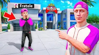 FRATELE meu MIC s-a MUTAT la MINE ACASA in GTA 5!