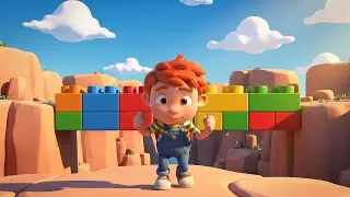 Fortnite Little Hero Built a Bridge Across the Gap | Kids Gaming Story & Fun Animation
