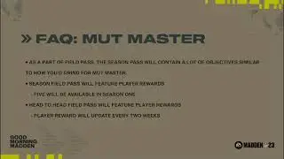 *NEW* POWER UP CHANGES, NO MUT MASTER !!!! | MADDEN 23 ULTIMATE TEAM