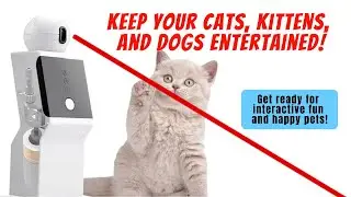 Automatic Cat Laser Toy: Interactive Fun for Indoor Cats, Kittens, and Dogs!