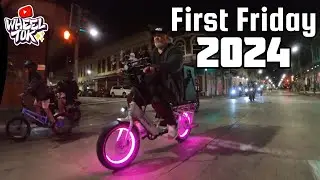 Bike Life Hawaii 🤙 First Friday Ride Out of 2024 #CCLED #insta360go3 #BikeLife #bmx